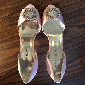Audrey Brooke light pink “Taylor” pumps: WORN ONCE